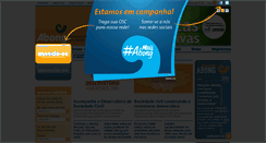 Desktop Screenshot of abong.org.br