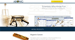 Desktop Screenshot of abong.com