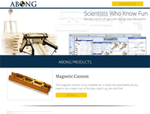 Tablet Screenshot of abong.com